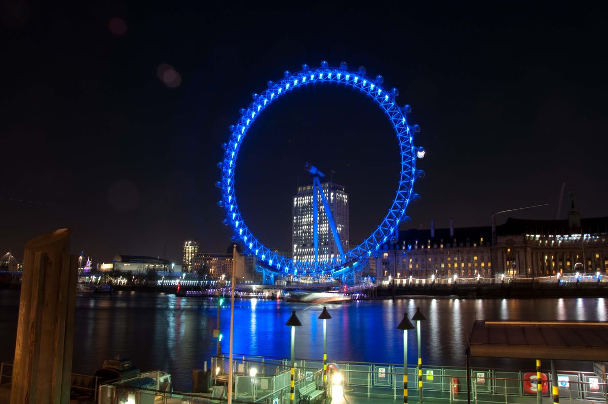 The London Eye at Night