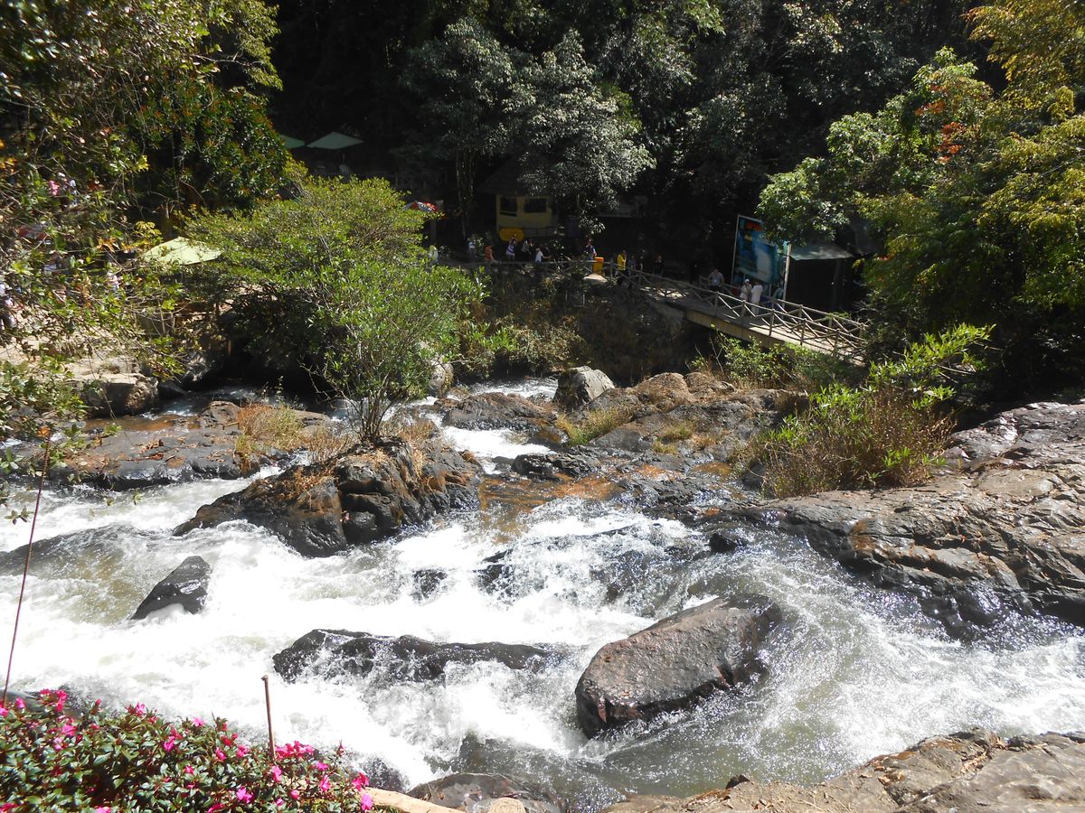 Waterfall in Vietnam